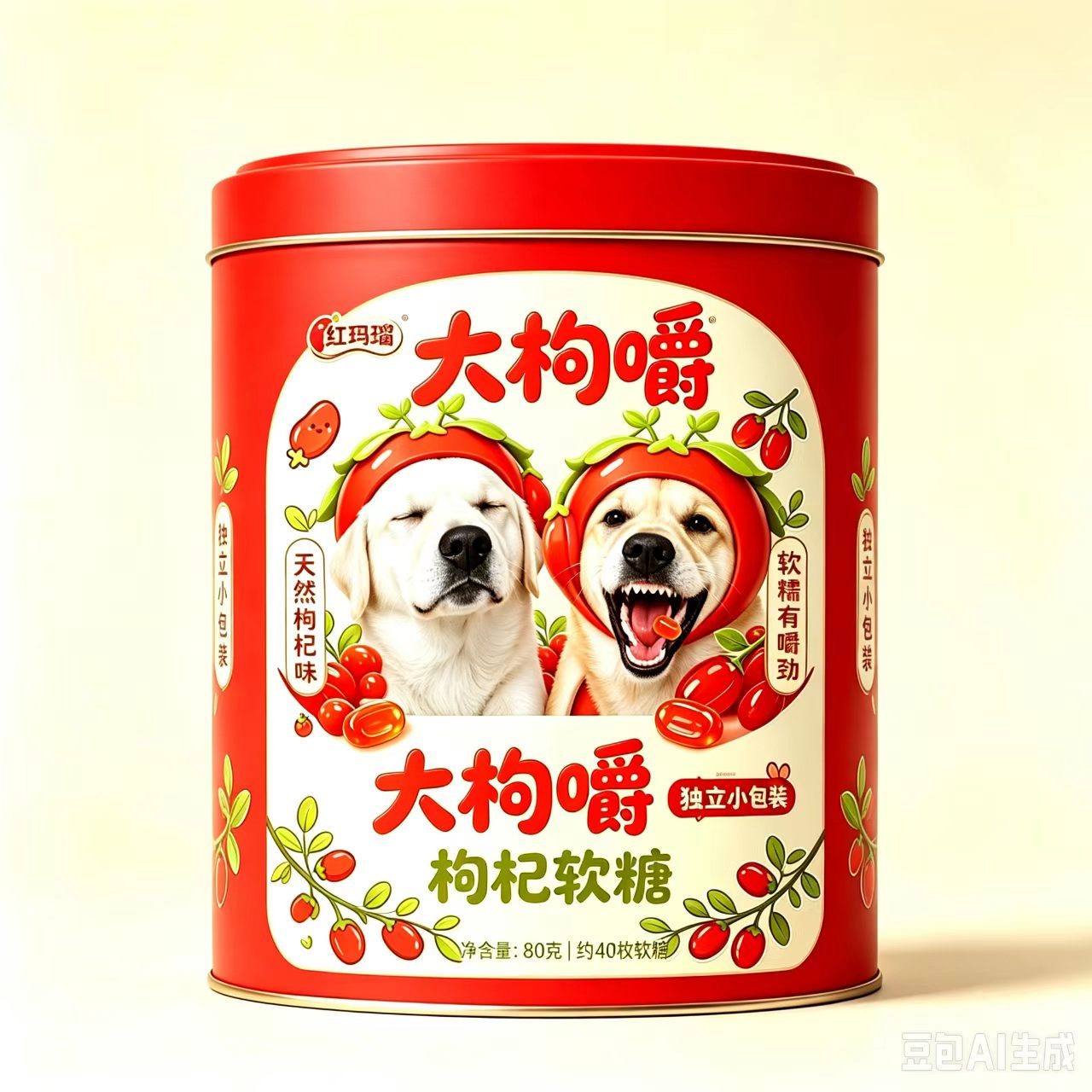 大枸嚼嚼嚼枸杞软糖