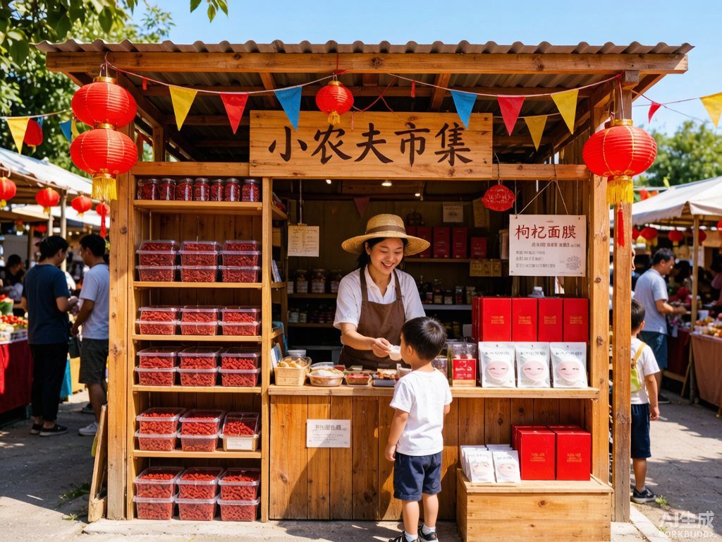 红玛瑙市集里的伴手礼