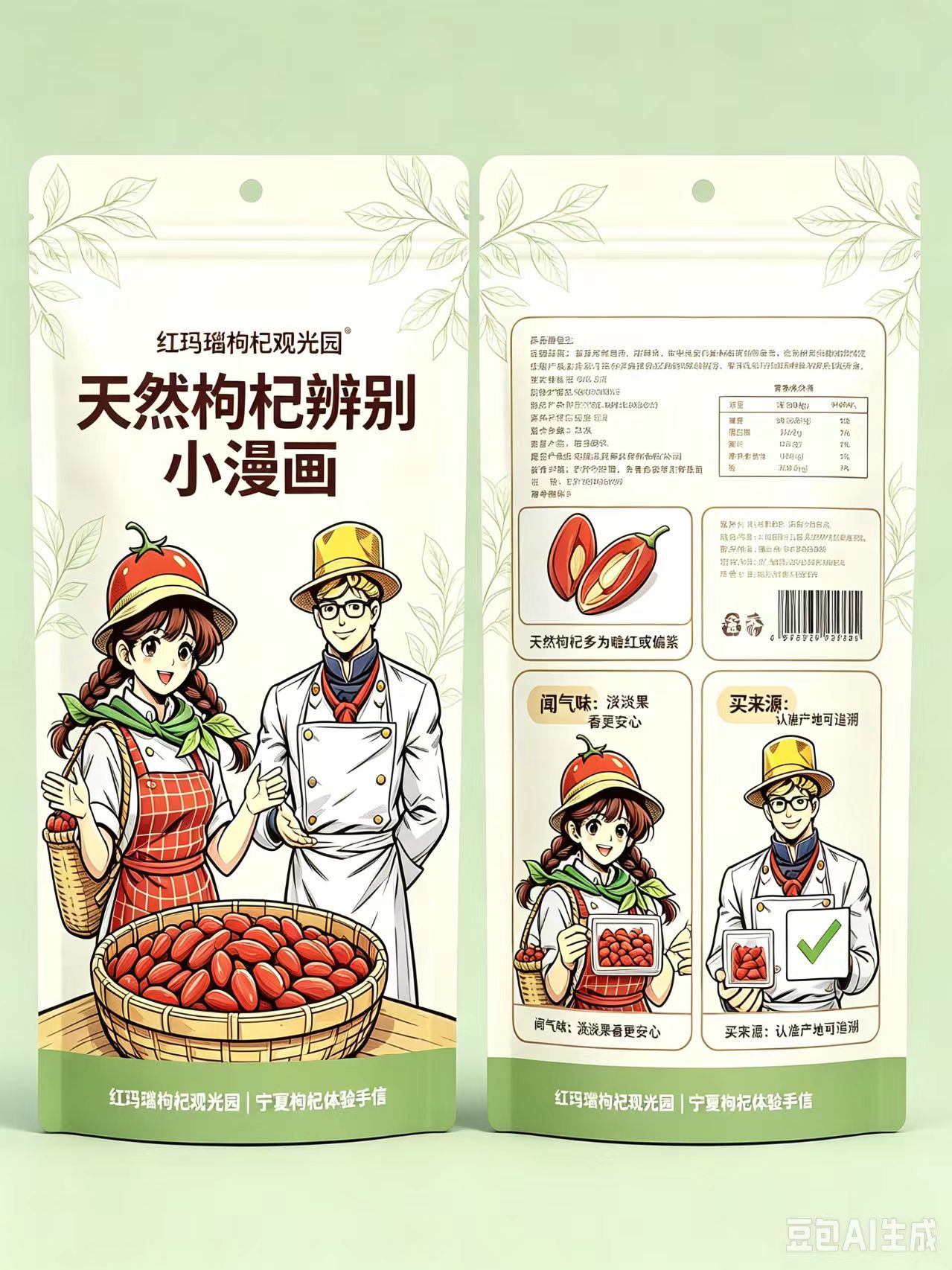 红玛瑙枸杞观光园迎接游客